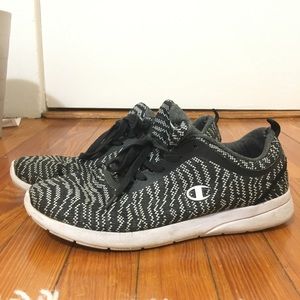 Black and White Sneakers